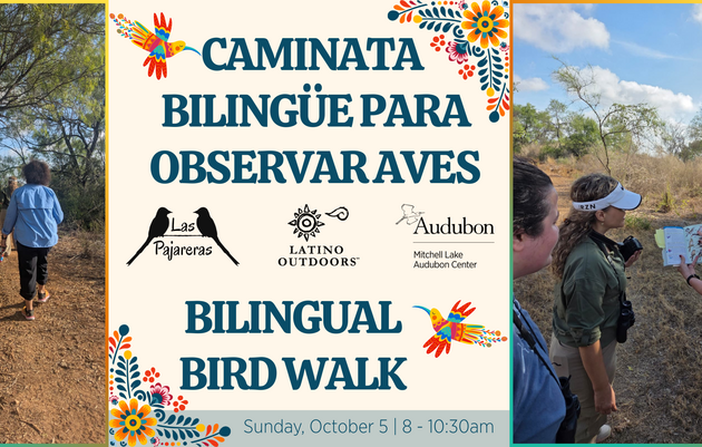 Caminata Bilingüe para Observar Aves con Las Pajareras y Latino Outdoors | Bilingual Bird Walk with Las Pajareras and Latino Outdoors