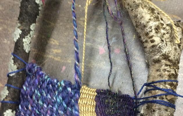 Spiderweb Loom Weaving Workshop
